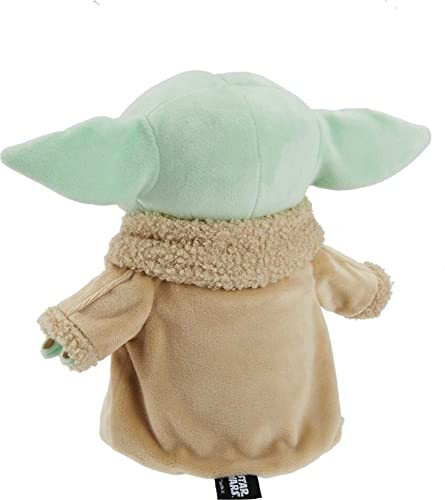 Star Wars Grogu Plush with Beskar Armor, Soft Doll Inspired by Star Wars Mandalorian Book of Boba Fett, Travel Toys and Gifts for Kids - 35