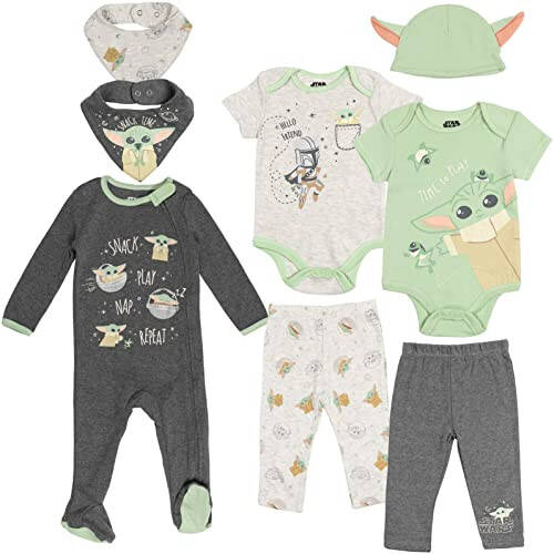 STAR WARS The Mandalorian The Child 8 Piece Layette Set - 43