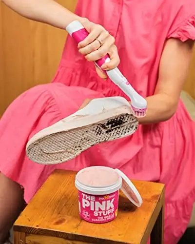 Stardrops - The Pink Stuff - The Miracle Scrubber Kit - 4 Cleaning Brush Heads - 3