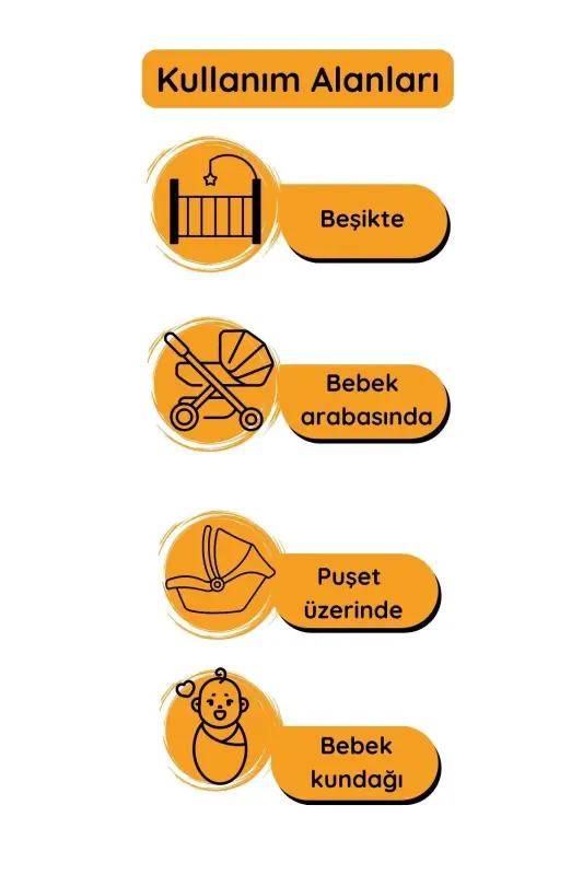 Starlink Örme Bebek Kundak Battaniyesi, Oeko-tex Sertifikalı Çocuk Pikesi 80 X 100 Cm-Bej - 8