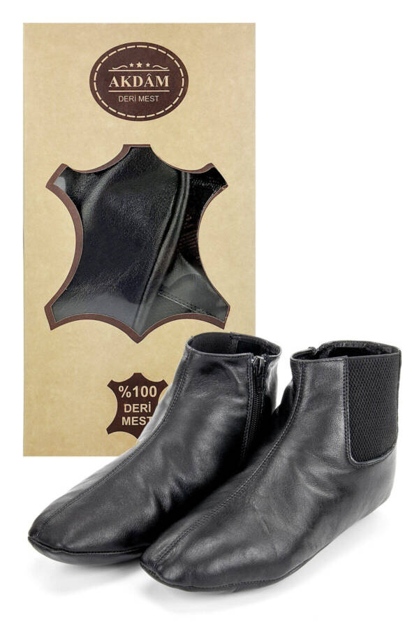 STD Goat Skin Zipper Boot Classic - 1