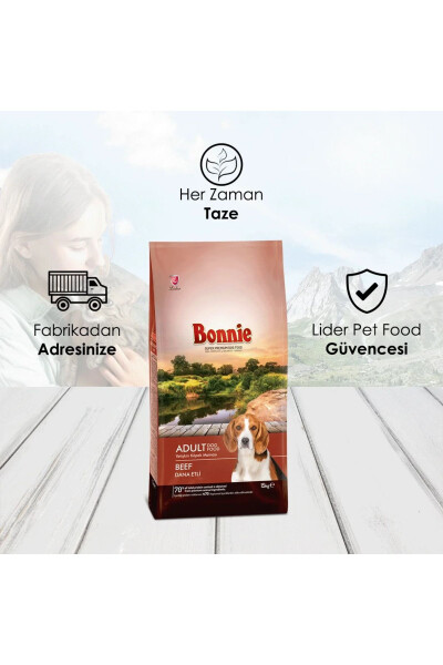 Steak Adult Dog Food 15 Kg - 3