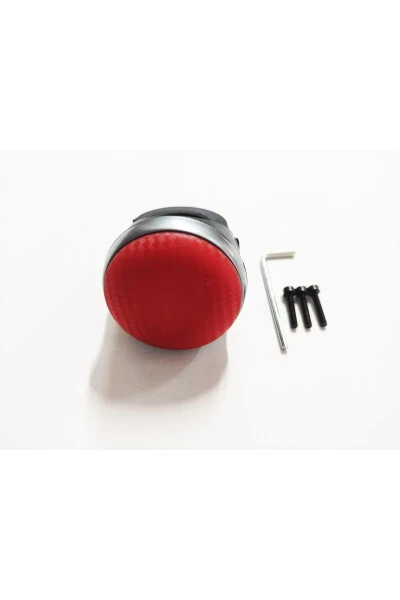 Steering Wheel Knob 360° Rotatable Red 2052211 - REPLAX (1)