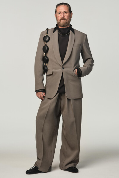 Stefano Pilati's XModazone KONTRAST suit blazer - Grey - 6