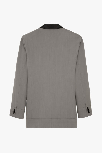 Stefano Pilati's XModazone KONTRAST suit blazer - Grey - 8