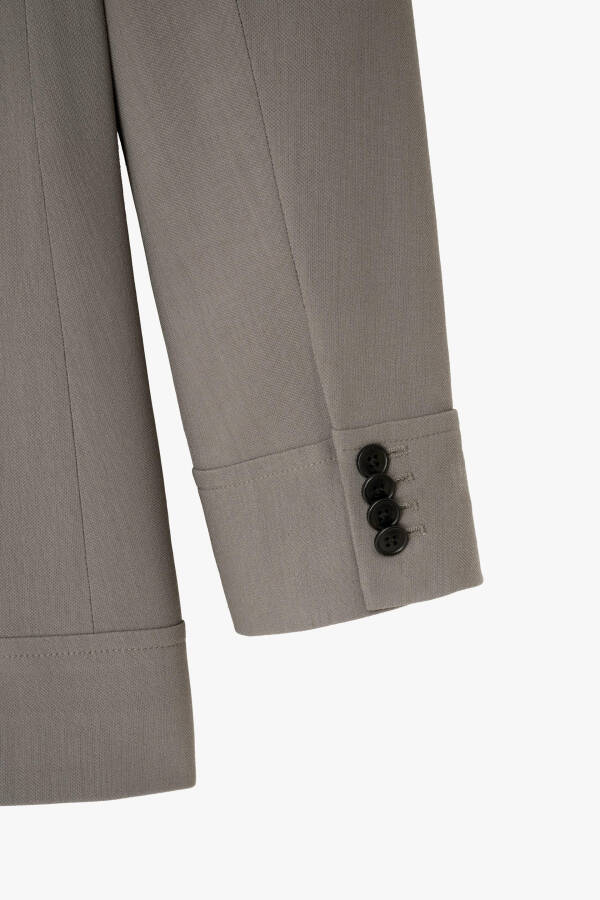 Stefano Pilati's XModazone KONTRAST suit blazer - Grey - 10