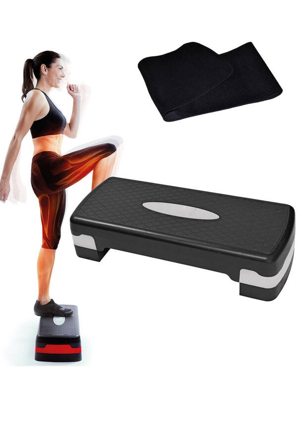 Step Board 2 Step Levels Two Step Levels Sports Equipment Thermal Sauna Belt Waist Athlete Sweating - 1