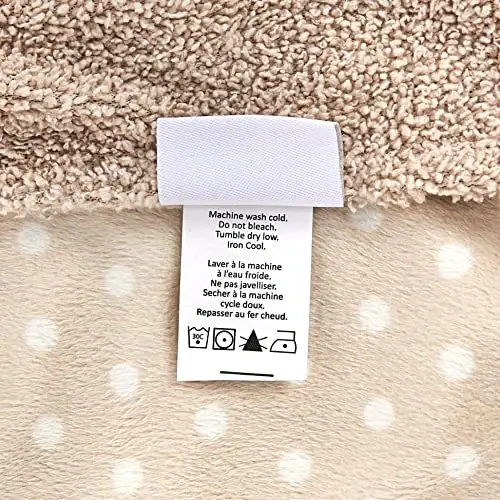 Stephan Baby Terry Plush Hooded Bath Towel, Giraffe, 0-24 Months - 4