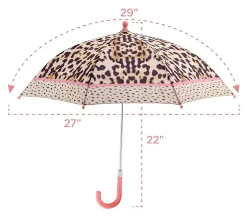 Stephen Joseph, Toddler and Little Kid Umbrella with Pinch Free Closure and Colorful Design - 2