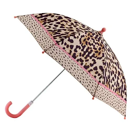 Stephen Joseph, Toddler and Little Kid Umbrella with Pinch Free Closure and Colorful Design - 1