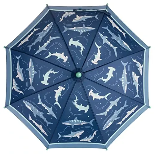 Stephen Joseph, Toddler and Little Kid Umbrella with Pinch Free Closure and Colorful Design - 2