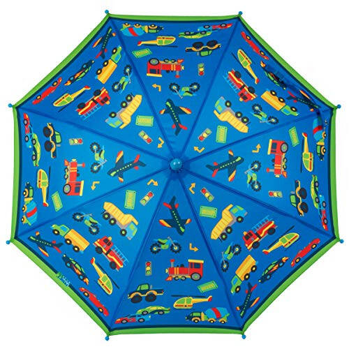 Stephen Joseph, Toddler and Little Kid Umbrella with Pinch Free Closure and Colorful Design - 4