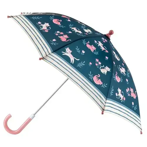 Stephen Joseph, Toddler and Little Kid Umbrella with Pinch Free Closure and Colorful Design - STEPHEN JOSEPH