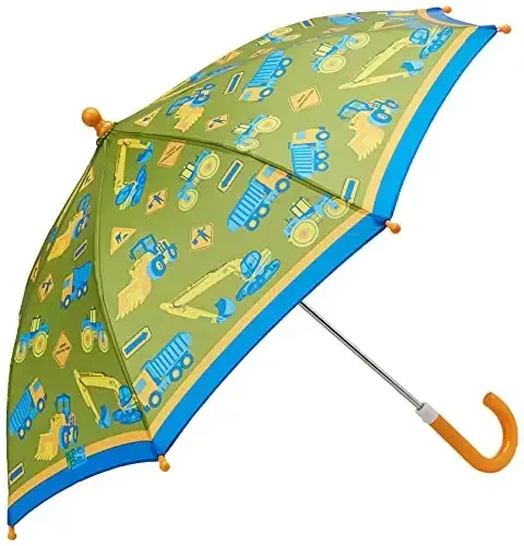 Stephen Joseph, Toddler and Little Kid Umbrella with Pinch Free Closure and Colorful Design - STEPHEN JOSEPH