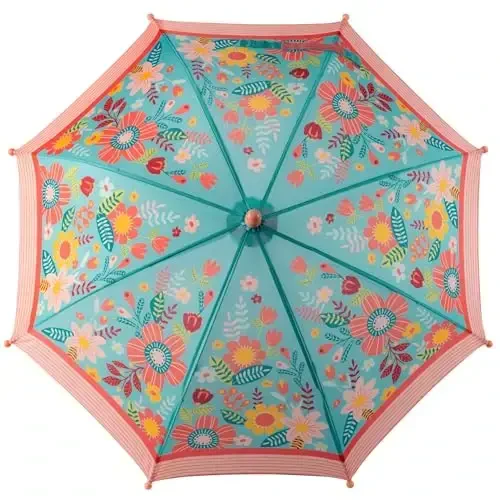Stephen Joseph, Toddler and Little Kid Umbrella with Pinch Free Closure and Colorful Design - STEPHEN JOSEPH (1)