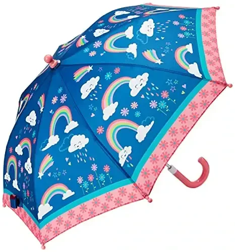 Stephen Joseph, Toddler va Little Kid Umbrella bilan Pinch Free Closure va Rangli Dizayn - 4