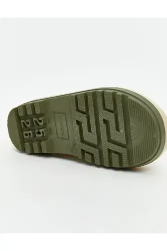 STEPS Матовые Мятно-Зеленые Дождевые Сапоги для Мальчика - 4