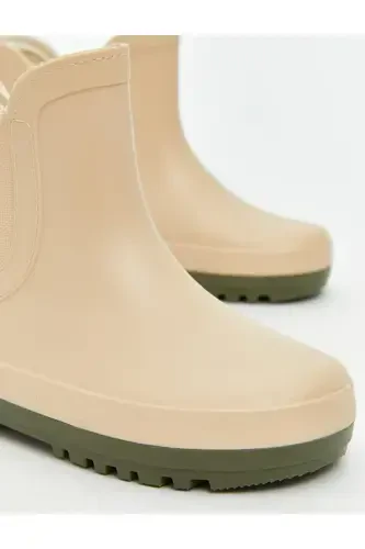 STEPS Matte Mint Green Baby Boy Rain Boots - 3