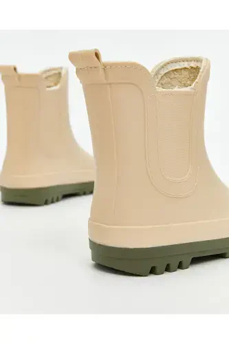 STEPS Matte Mint Green Baby Boy Rain Boots - 5