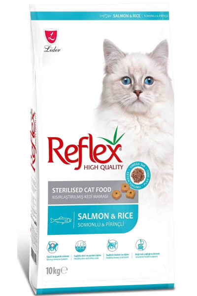 Sterilised Salmon Rice Cat Food for Adult Cats 10 Kg - 13