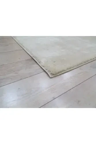 Стойкий к истиранию коврик, нескользящее основание, мягкий плюшевый ковер бежевого цвета. - 1