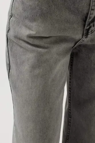 Stone Band Detailed Jean - 4