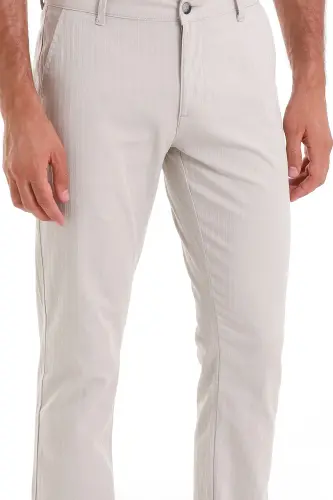 Stone Dynamic Fit Patterned Cotton Side Pocket Canvas - HATEMOĞLU (1)