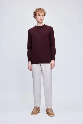 Stone Dynamic Fit Side Pocket Canvas Trousers - HATEMOĞLU (1)