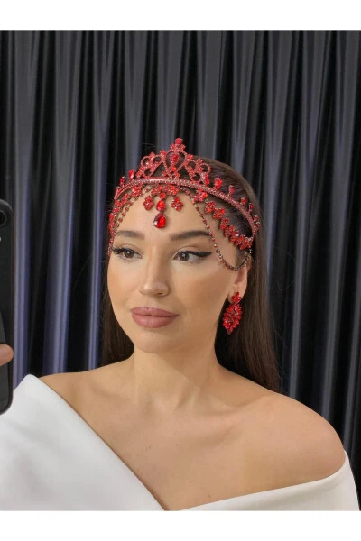 Stone Headband Bridal Wedding Engagement Henna Headband - BEYOĞLU NİŞANTAŞI