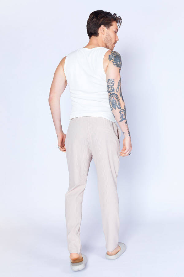 Stone Ottoman Elastic Waistband Stretchy Jogger Pants | Ee10017849-7849 - 29