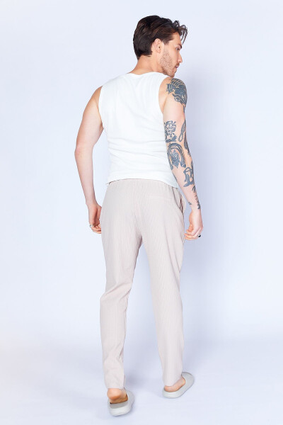 Stone Ottoman Elastic Waistband Stretchy Jogger Pants | Ee10017849-7849 - 19