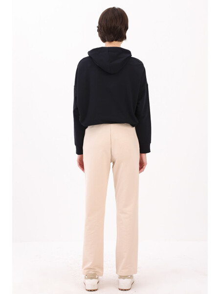 Stone Pocket Jogger Pants-Beige - 4
