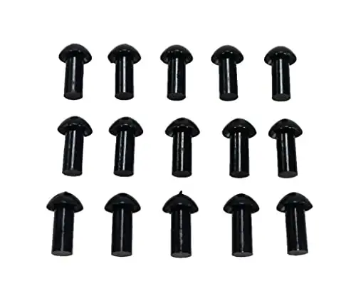 Stop & Go 5001 24 Piece Tubeless Mushroom Plug Tire Mobility Repair Kit & Air Compressor for Punctures & Flats on Car, Trucks, Trailers, & ATV (15 Plugs) - 6