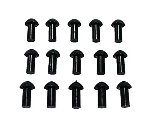 Stop & Go 5001 24 Piece Tubeless Mushroom Plug Tire Mobility Repair Kit & Air Compressor for Punctures & Flats on Car, Trucks, Trailers, & ATV (15 Plugs) - 6