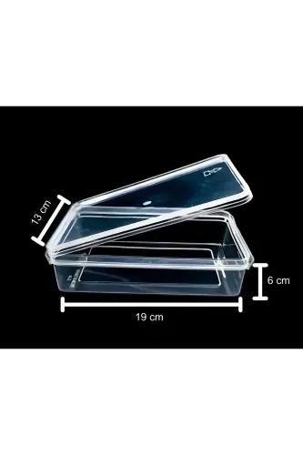 Storage Container 1 Liter 10 Pack Self-Sealing, Locking, Freezer, Food Safe (19*13*6)cm - 3