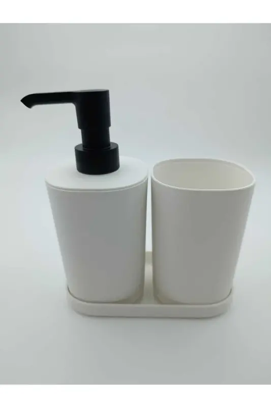 Storavan 3 Parça Banyo Tuvalet Sabunluk Fırçalık Seti - IKEA