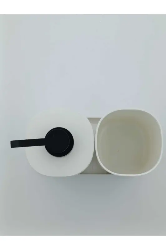 Storavan 3-Piece Bathroom Soap Dish Brush Set - 6