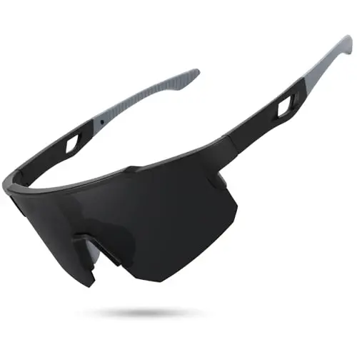 STORYCOAST Polarized Sports Sunglasses for Men Women,Driving Fishing Cycling Mountain Bike Sunglasses UV400 Protection - 1