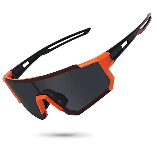 STORYCOAST Polarized Sports Sunglasses for Men Women,Driving Fishing Cycling Mountain Bike Sunglasses UV400 Protection 