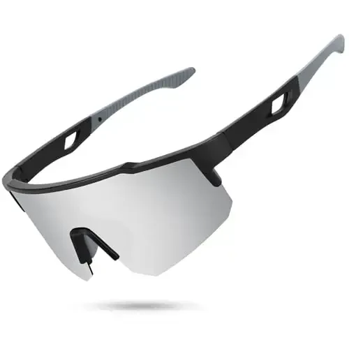 STORYCOAST Polarized Sports Sunglasses for Men Women,Driving Fishing Cycling Mountain Bike Sunglasses UV400 Protection 