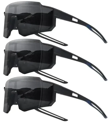 STORYCOAST Polarized Sports Sunglasses for Men Women,Driving Fishing Cycling Mountain Bike Sunglasses UV400 Protection 