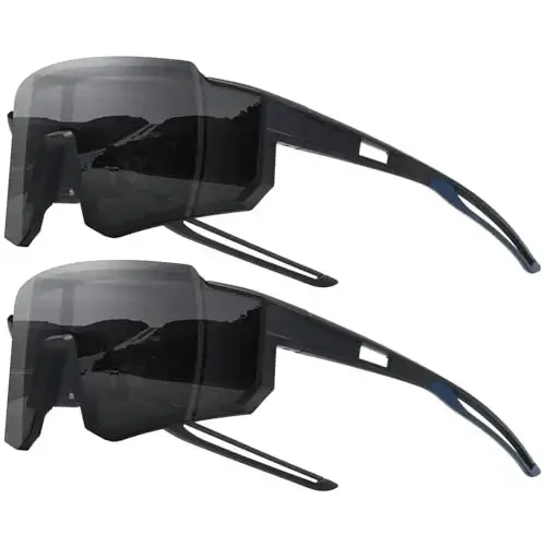 STORYCOAST Polarized Sports Sunglasses for Men Women,Driving Fishing Cycling Mountain Bike Sunglasses UV400 Protection - MODAZONE