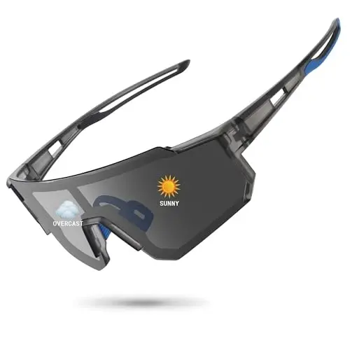 STORYCOAST Polarized Sports Sunglasses for Men Women,Driving Fishing Cycling Mountain Bike Sunglasses UV400 Protection - 1