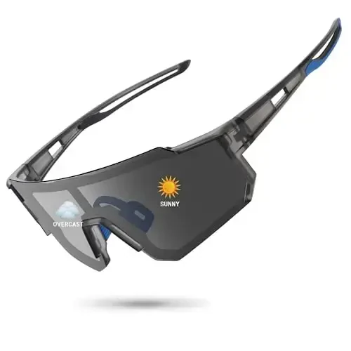 STORYCOAST Polarized Sports Sunglasses for Men Women,Driving Fishing Cycling Mountain Bike Sunglasses UV400 Protection - 1