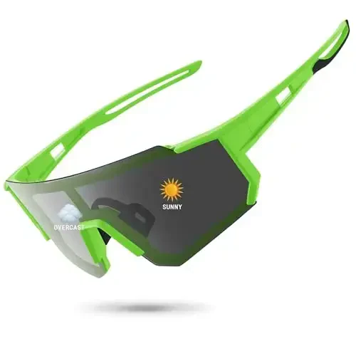 STORYCOAST Polarized Sports Sunglasses for Men Women,Driving Fishing Cycling Mountain Bike Sunglasses UV400 Protection 