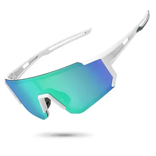 STORYCOAST Polarized Sports Sunglasses for Men Women,Driving Fishing Cycling Mountain Bike Sunglasses UV400 Protection - 1