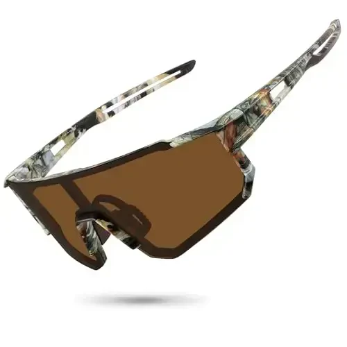 STORYCOAST Polarized Sports Sunglasses for Men Women,Driving Fishing Cycling Mountain Bike Sunglasses UV400 Protection 