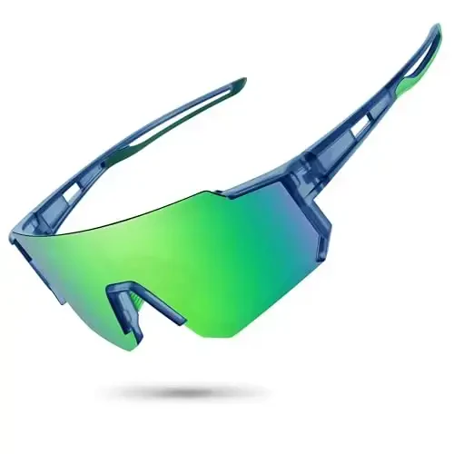 STORYCOAST Polarized Sports Sunglasses for Men Women,Driving Fishing Cycling Mountain Bike Sunglasses UV400 Protection - Modazone