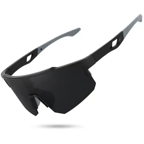STORYCOAST Polarized Sports Sunglasses for Men Women,Driving Fishing Cycling Mountain Bike Sunglasses UV400 Protection - MODAZONE