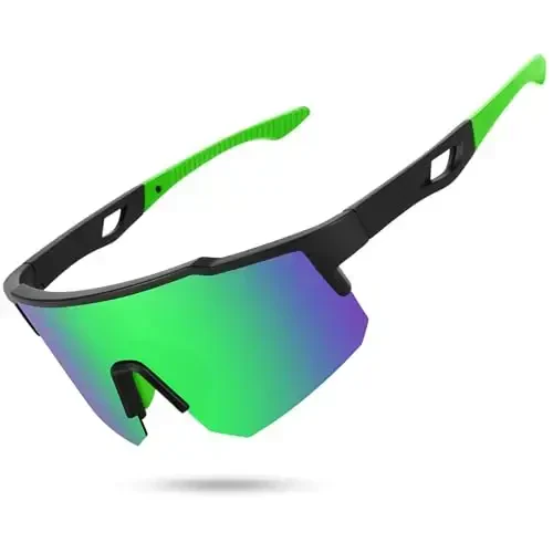STORYCOAST Polarized Sports Sunglasses for Men Women,Driving Fishing Cycling Mountain Bike Sunglasses UV400 Protection - MODAZONE